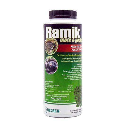  Ramik Fish-Flavored Rodenticide Bait Pellets For Gophers And Moles 1 Lb 1 Pk