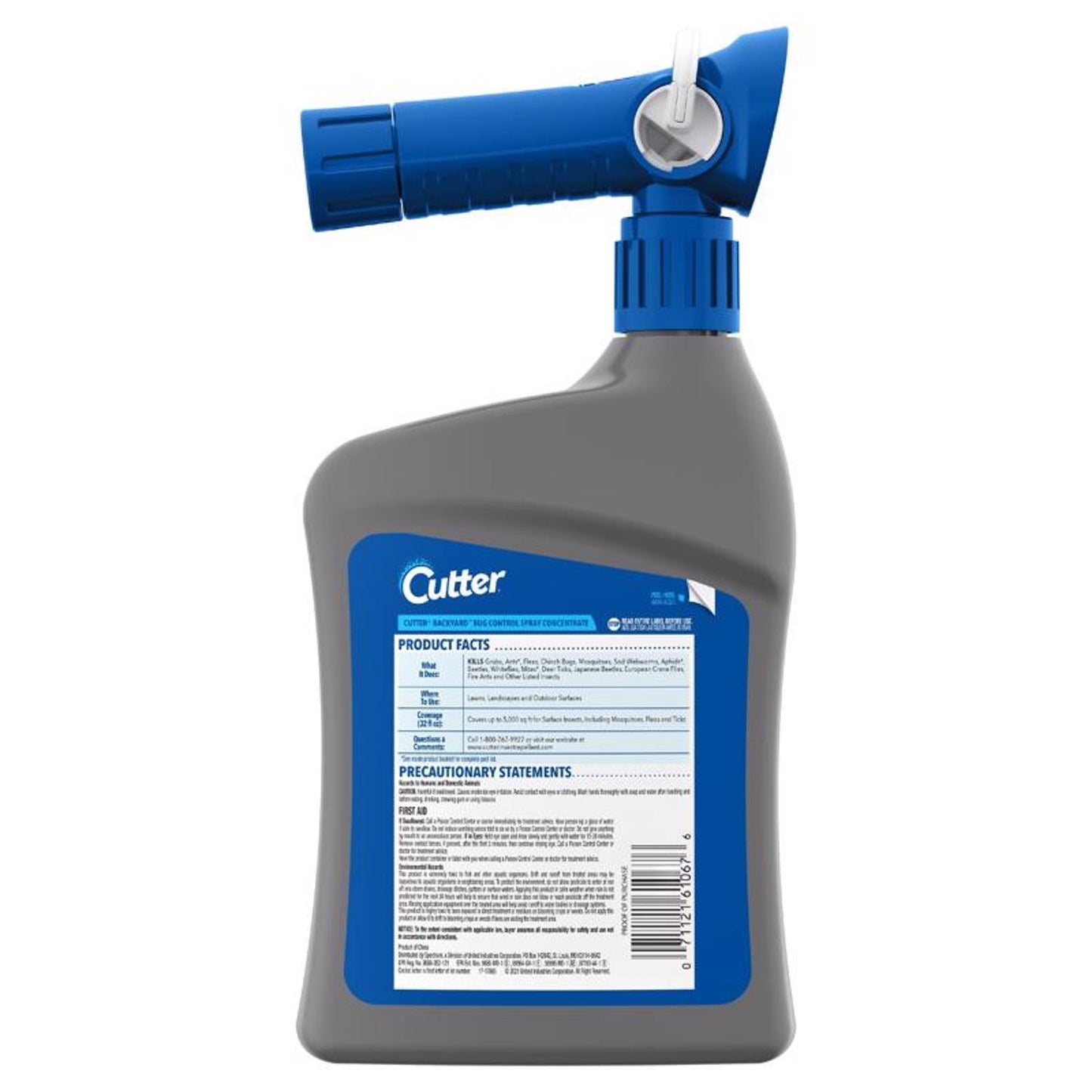  Cutter Backyard Bug Control Insect Killer Liquid Concentrate 32 Oz