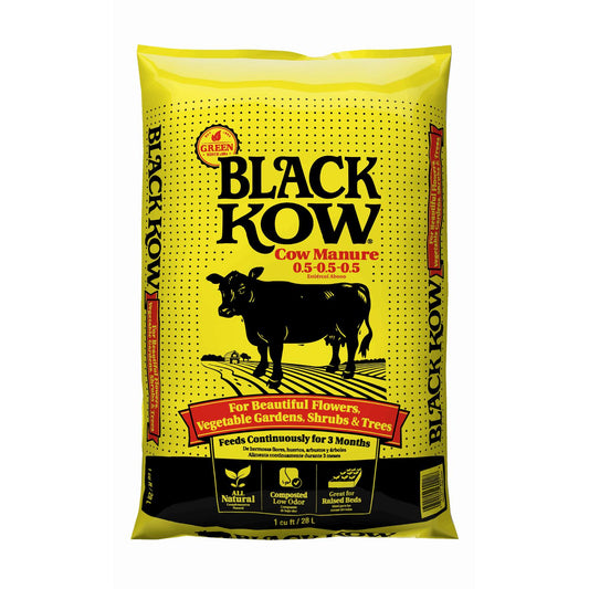  Black Kow Organic Cow Manure 1 Cu Ft