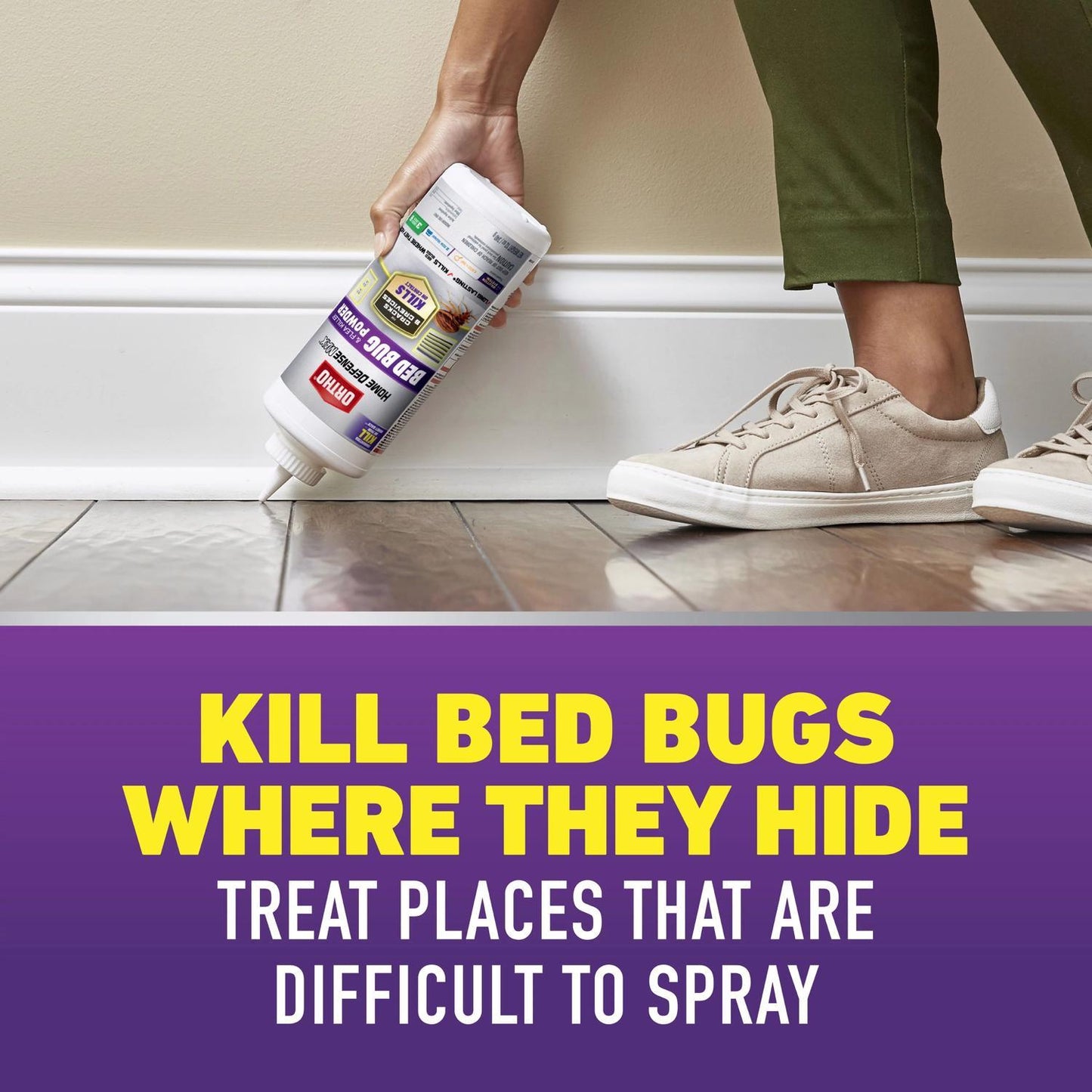  Ortho Home Defense Max Bed Bug Killer Powder 12 Oz