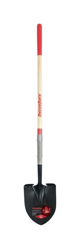  Razor-Back 60.25 In. Steel Round Digging Shovel Wood Handle