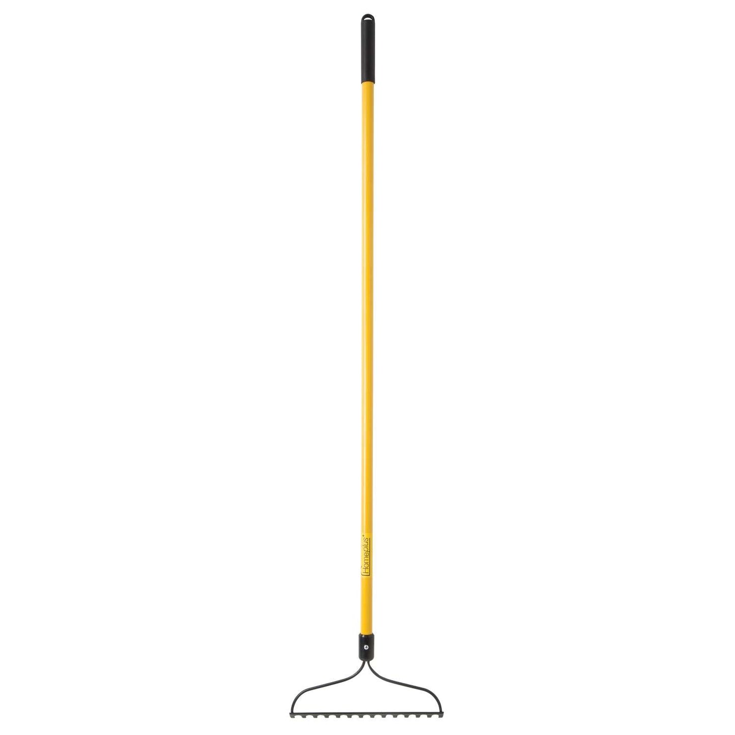 Home Plus+ 61 In. 14 Tine Steel Bow Rake Fiberglass Handle