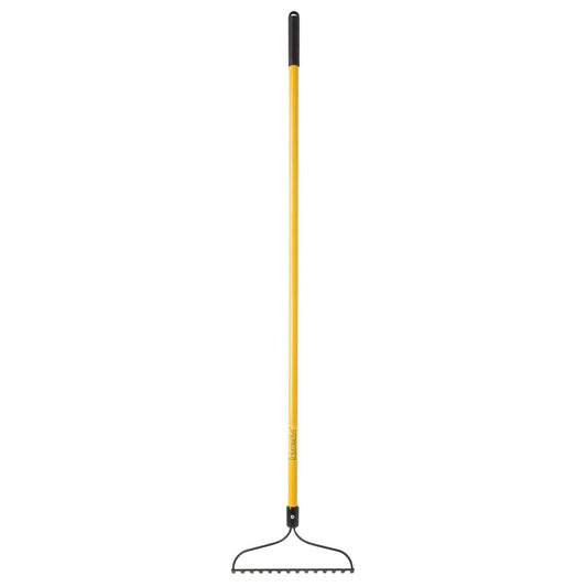  Home Plus+ 61 In. 14 Tine Steel Bow Rake Fiberglass Handle