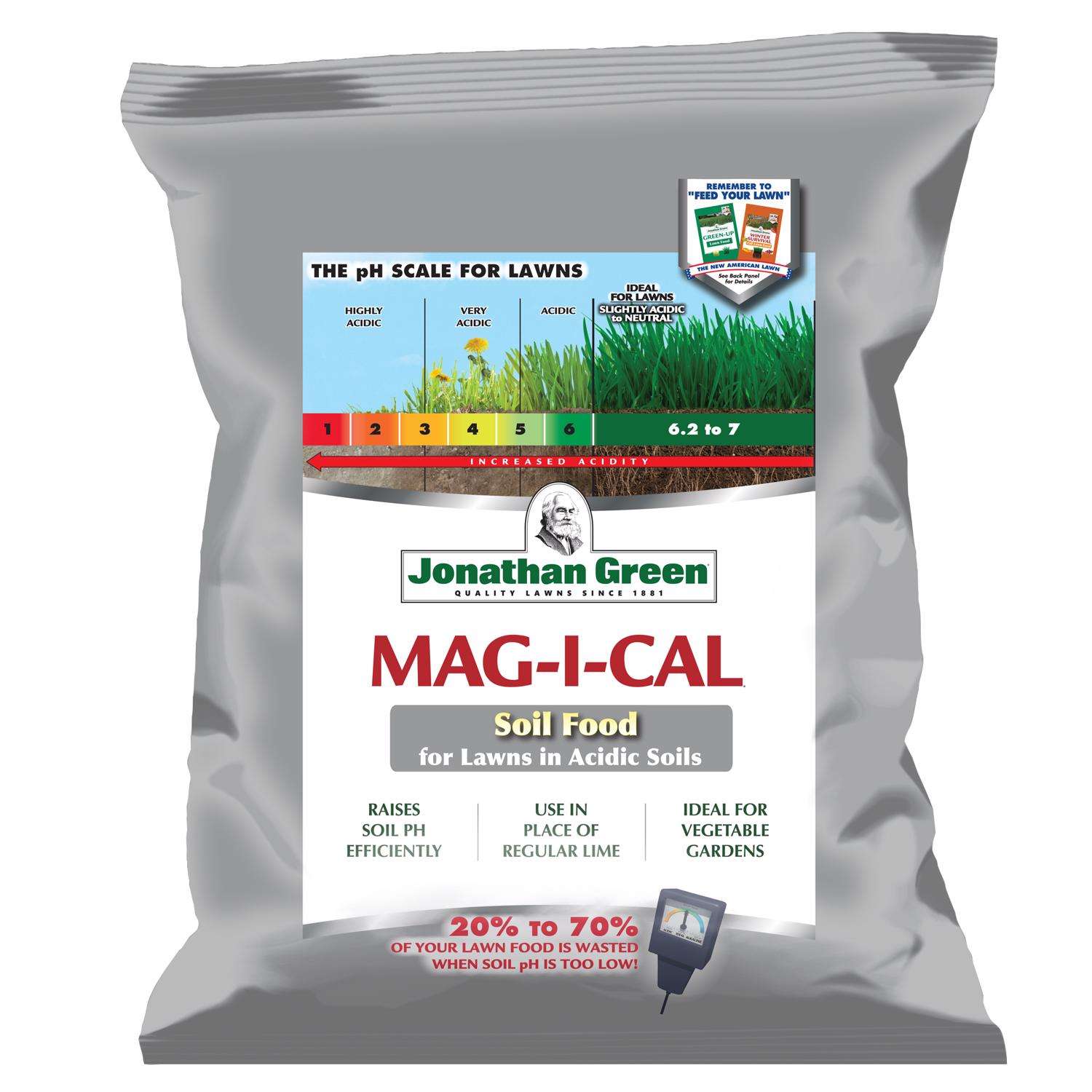  Jonathan Green Mag-I-Cal Organic Soil Food 5000 Sq Ft 18 Lb