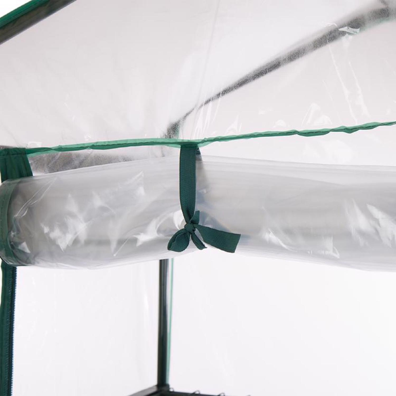  Glitzhome Clear 19.25 In. W X 27.25 In. D X 74.75 In. H Pop-Up Greenhouse