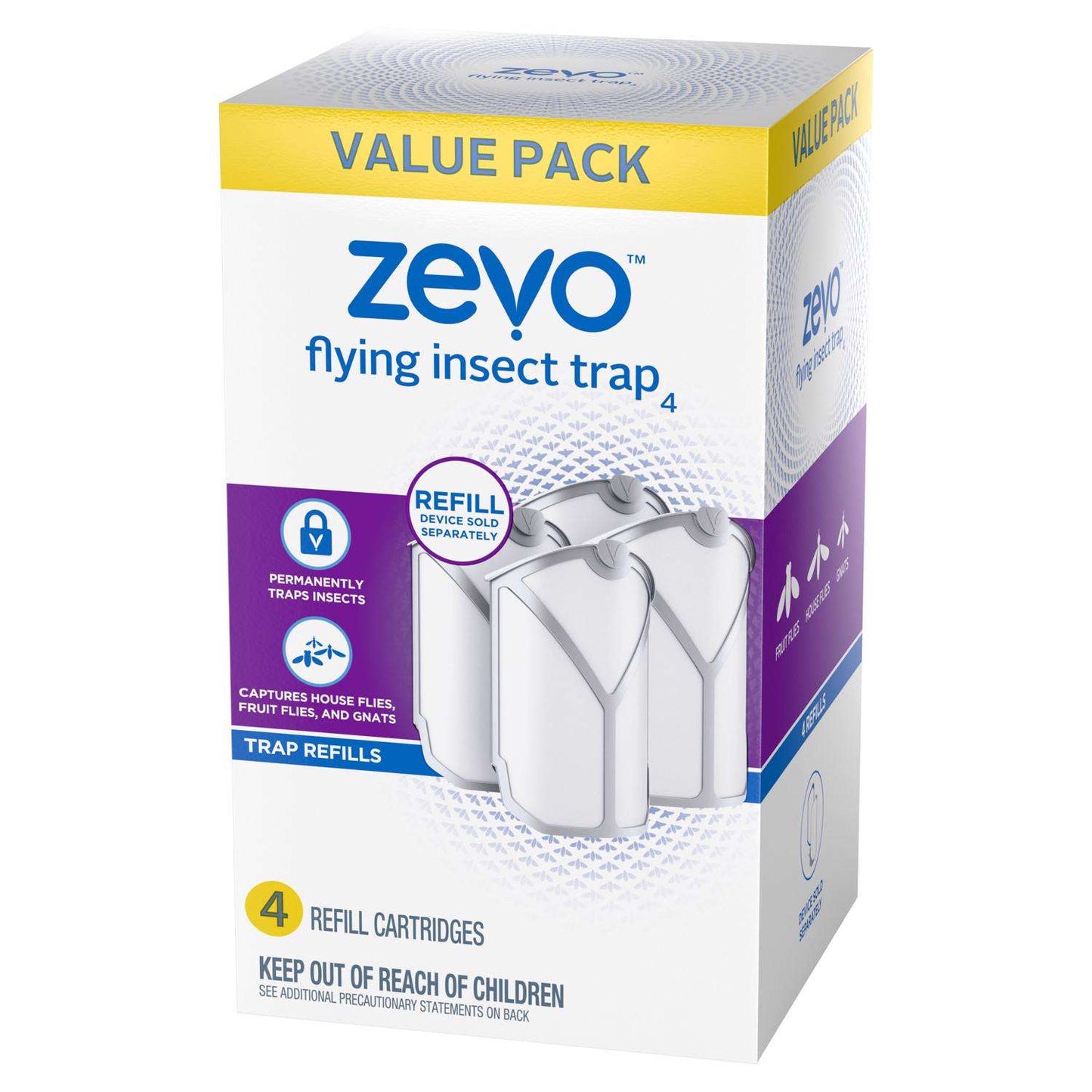  Zevo Value Pack Refills Flying Insect Trap