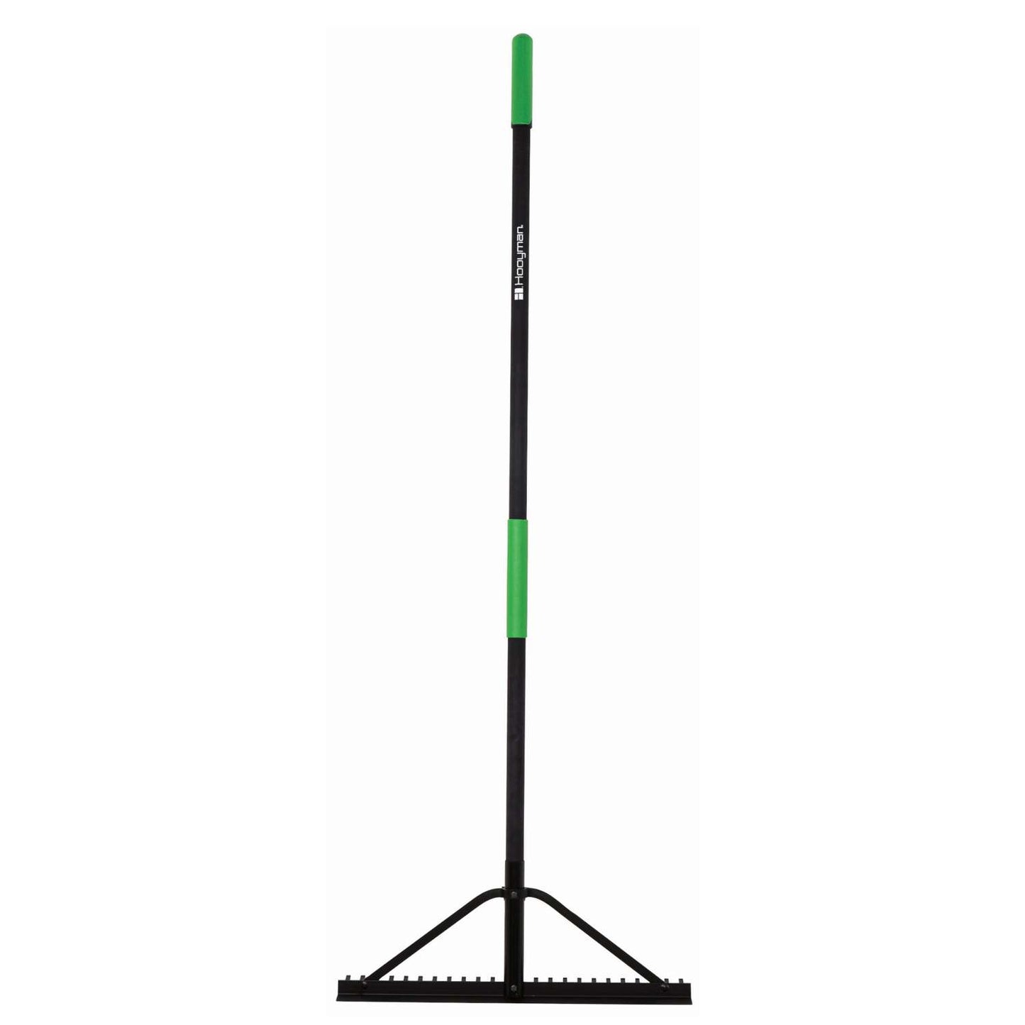  Hooyman 66.25 In. 16 Tine Aluminum Landscape Rake Fiberglass Handle