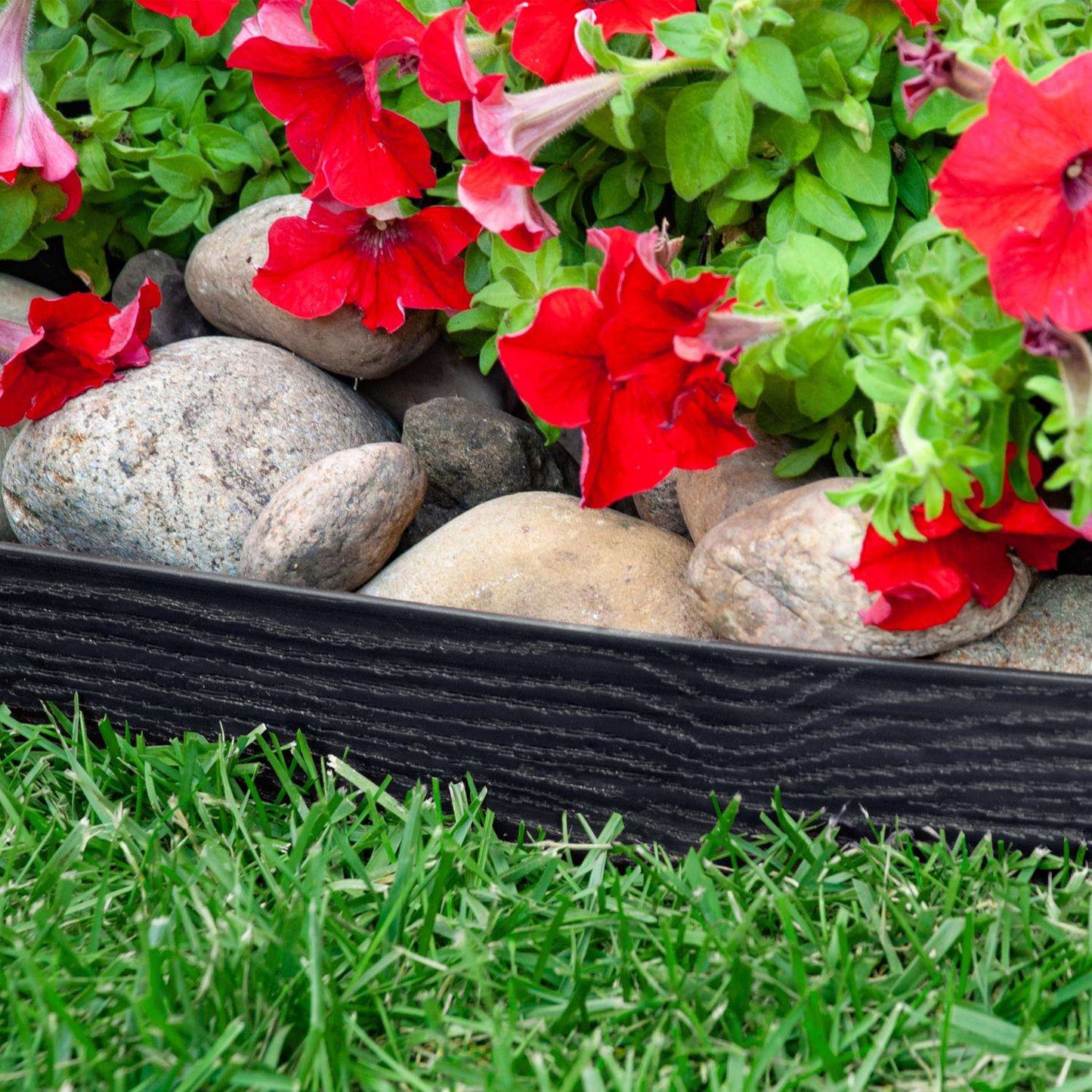  EasyFlex 20 Ft. L X 2.5 In. H Plastic Black Coiled Edging