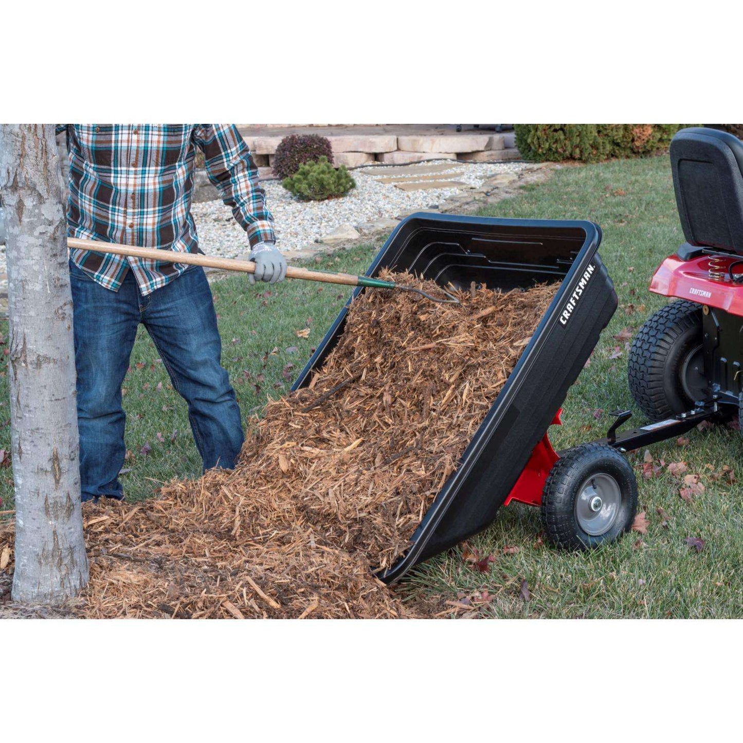  Craftsman Poly Lawn Cart 10 Cu Ft