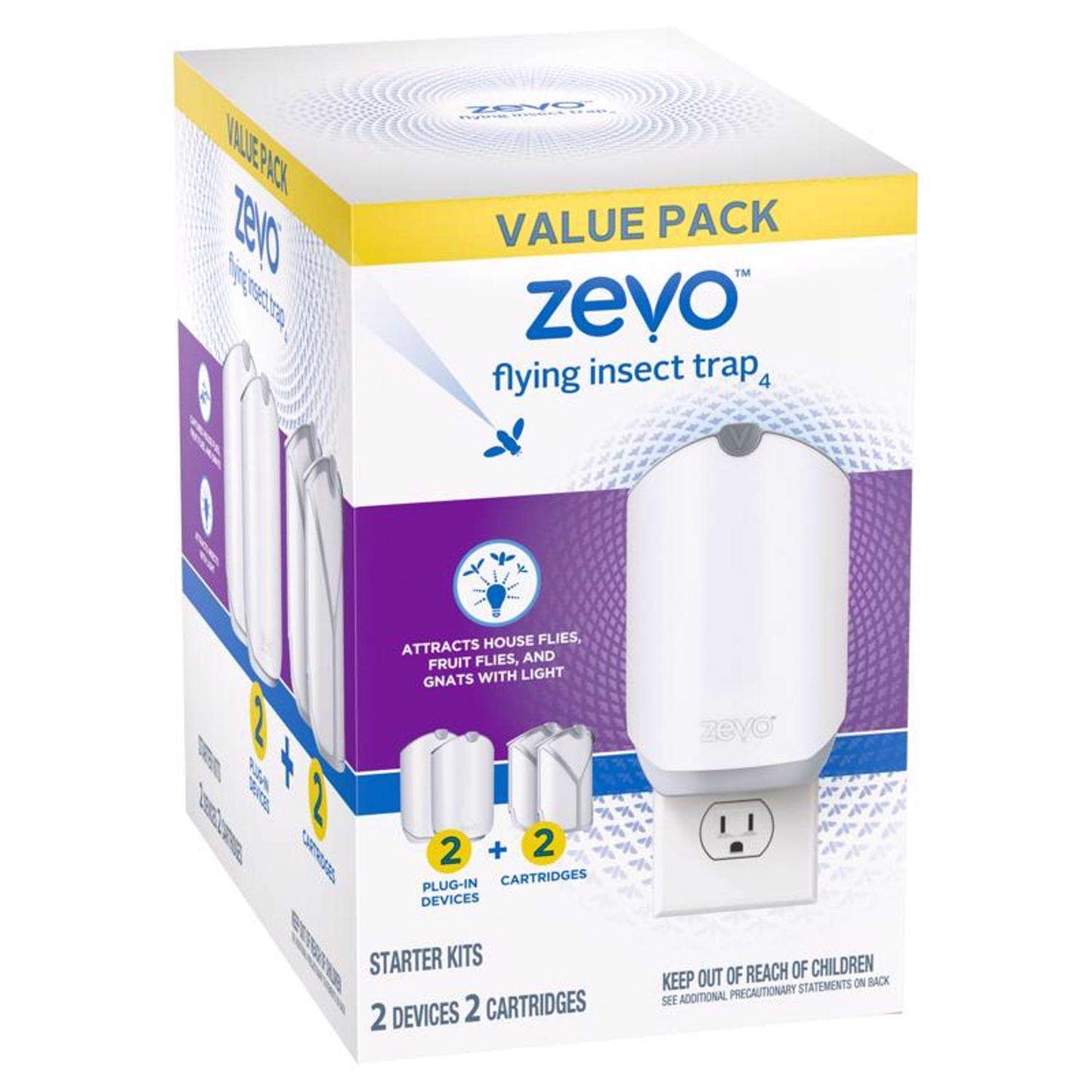  Zevo Value Pack Flying Insect Trap