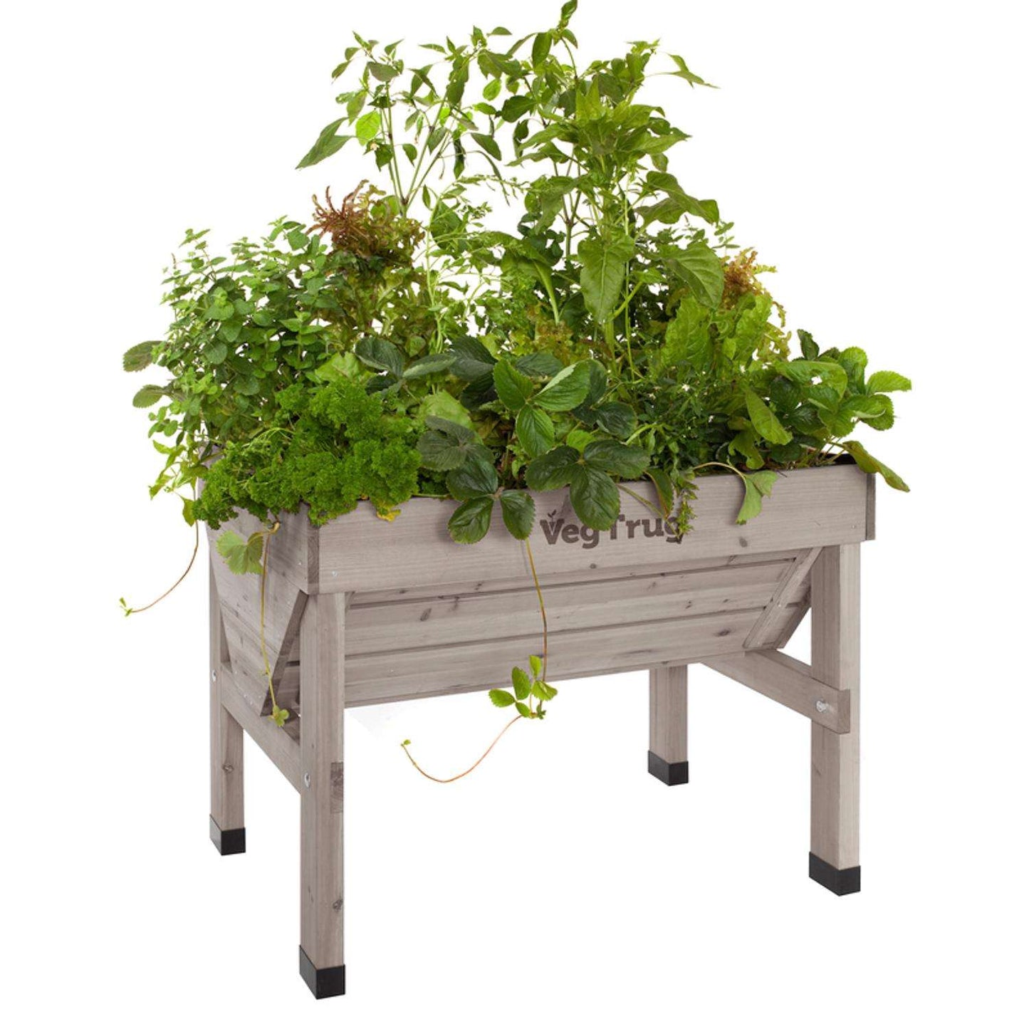 VegTrug VegTrug Classic 31.5 In. H X 40.7 In. W X 30 In. D Wood Planter Gray