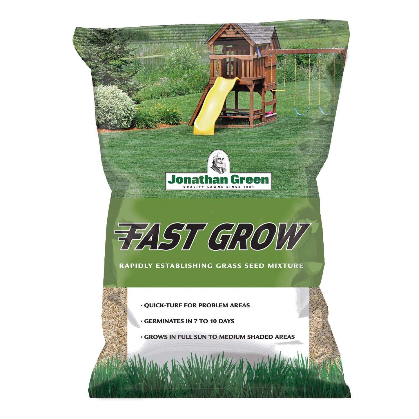  Jonathan Green Fast Grow Mixed Sun Or Shade Grass Seed 15 Lb