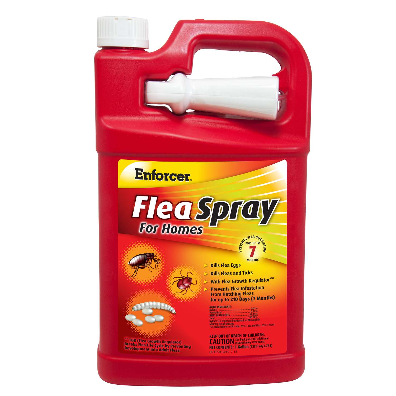  Enforcer Flea Spray For Homes Insect Killer Liquid 1 Gal