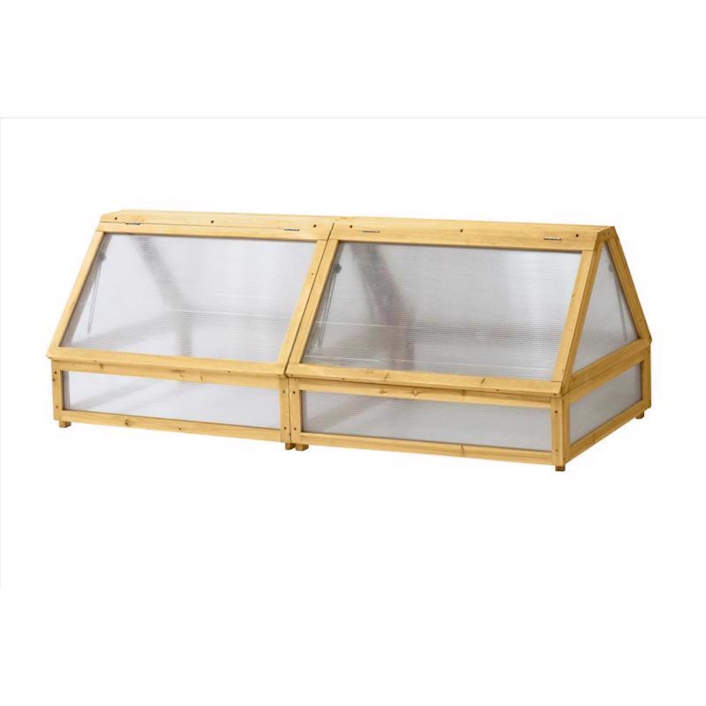  VegTrug Cold Frame Natural 71 In. W X 30 In. D X 26 In. H Raised Bed Greenhouse