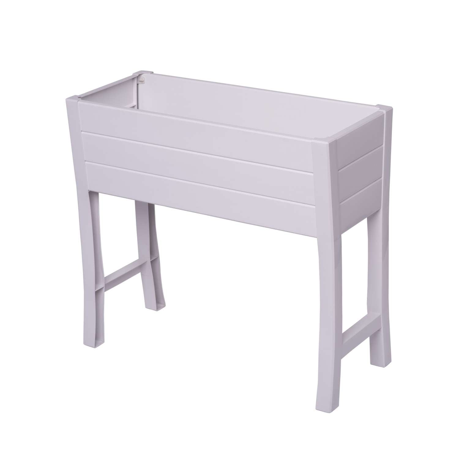  NuVue 32 In. H X 36 In. W X 11 In. D X 15 In. D Vinyl Elevated Garden Box White