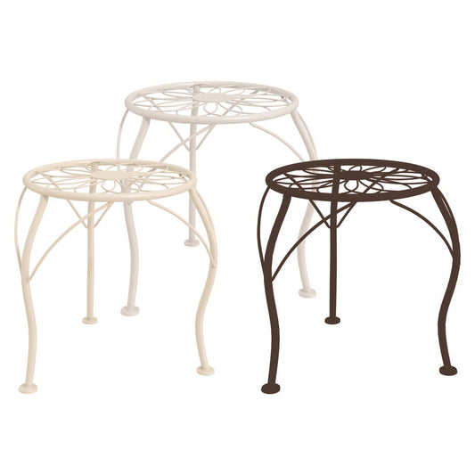  Classic Home & Garden 13.3 In. H Multi-colored Cast Iron Plant Stand