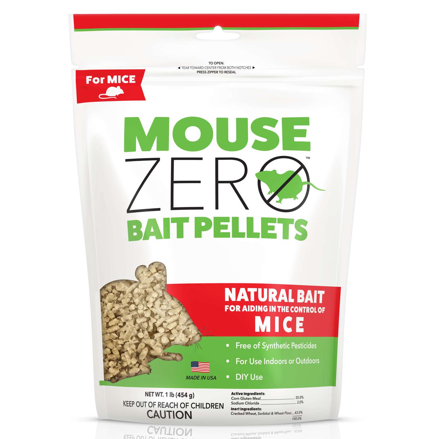  Scotts Zero Bait Pellets For Mice 1 Lb 1 Pk
