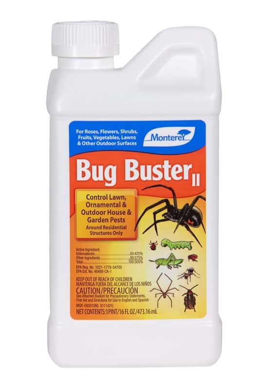  Monterey Bug Buster II Insect Killer Liquid Concentrate 1 Pt
