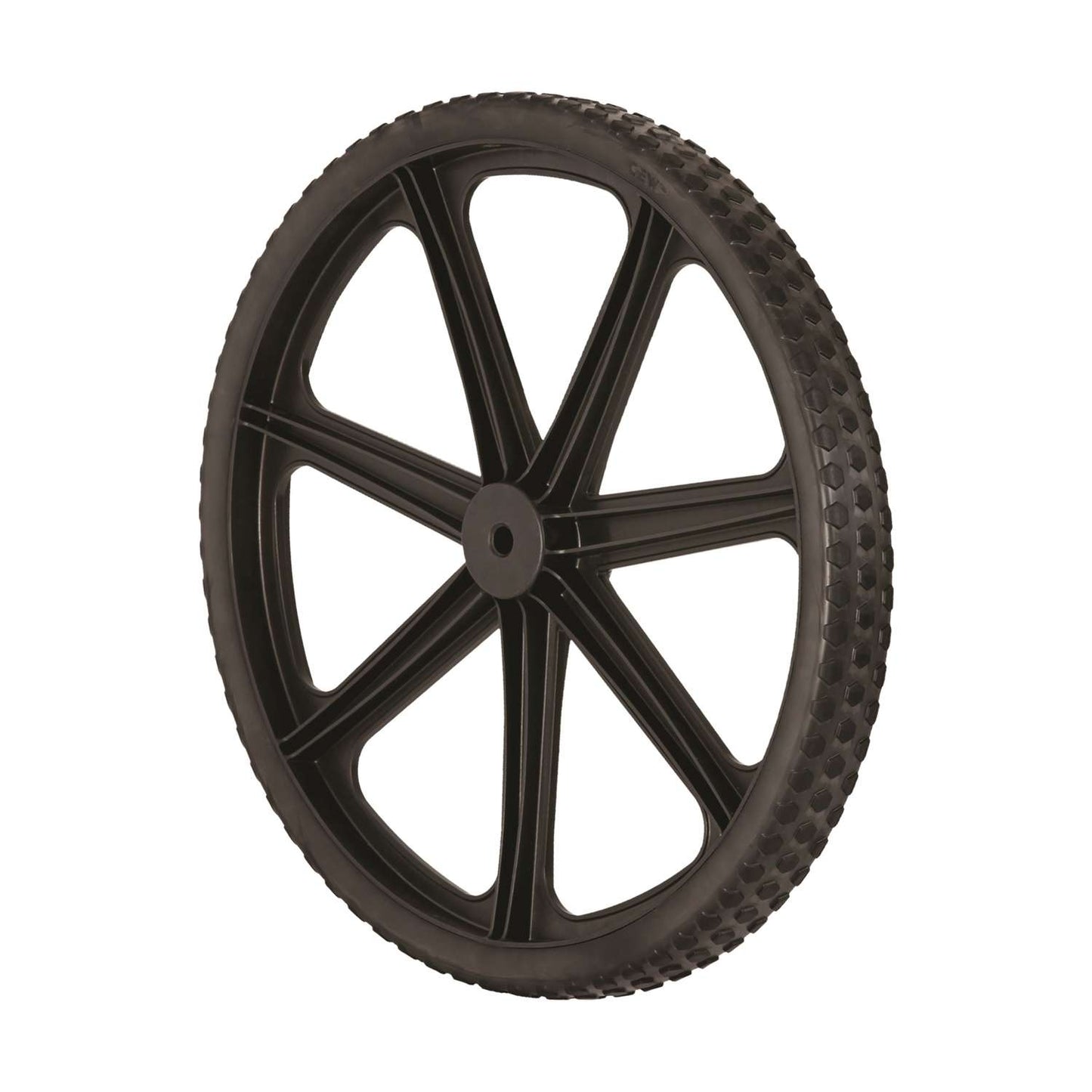  Rubbermaid 20 In. D 200 Lb Wheelbarrow Wheel Rubber