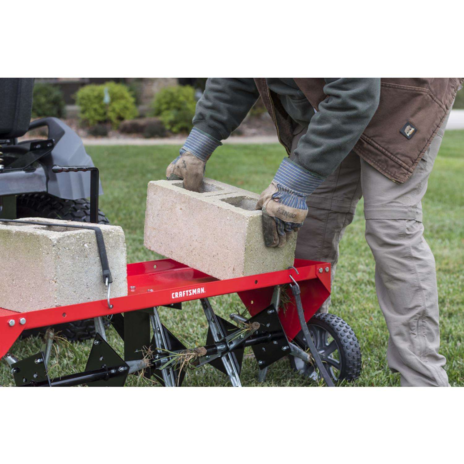  Craftsman Tow-Behind 40 In. W Plug Aerator