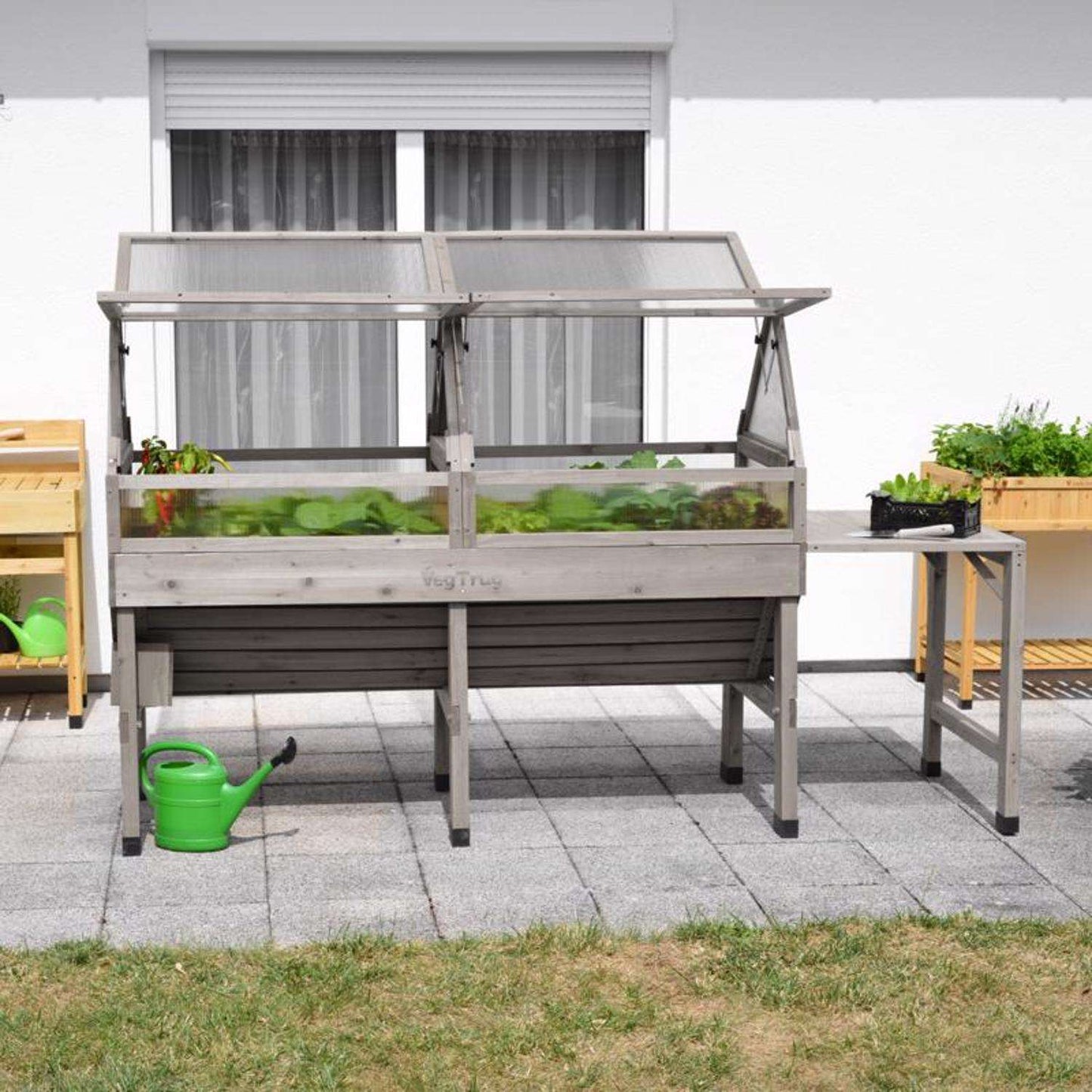  VegTrug Cold Frame Gray 26 In. H X 71 In. W Greenhouse