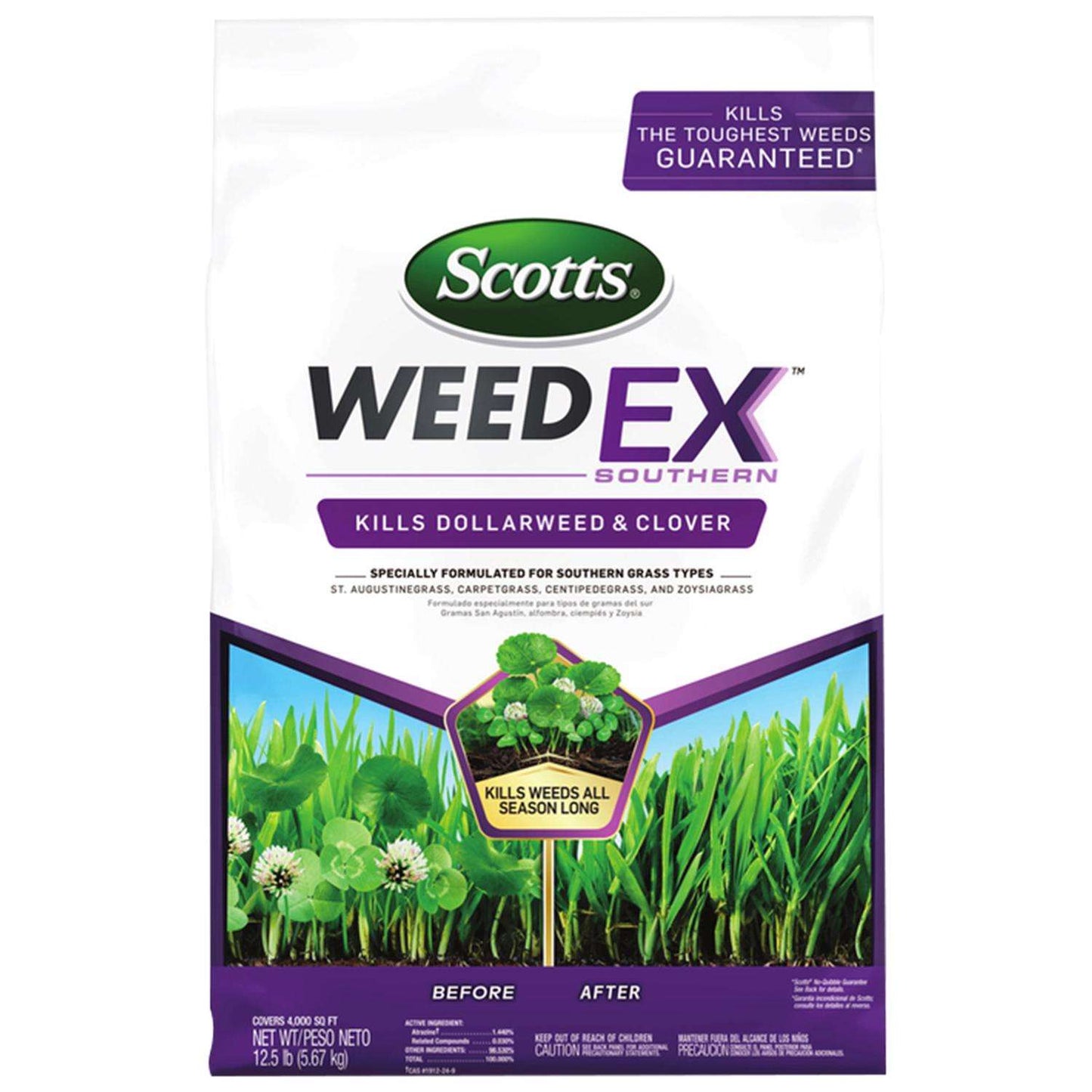  Scotts WeedEx Weed Killer Granules 12.5 Lb