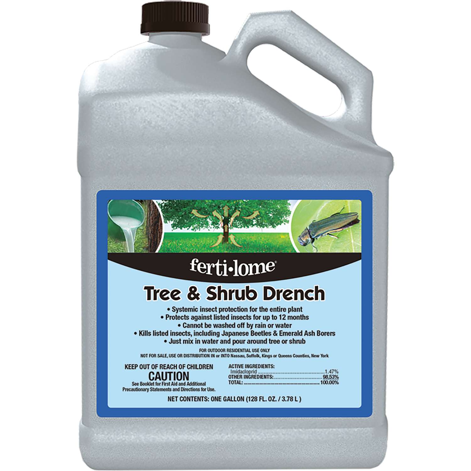  Ferti-lome Tree & Shrub Drench Systemic Insecticide Liquid 1 Gal