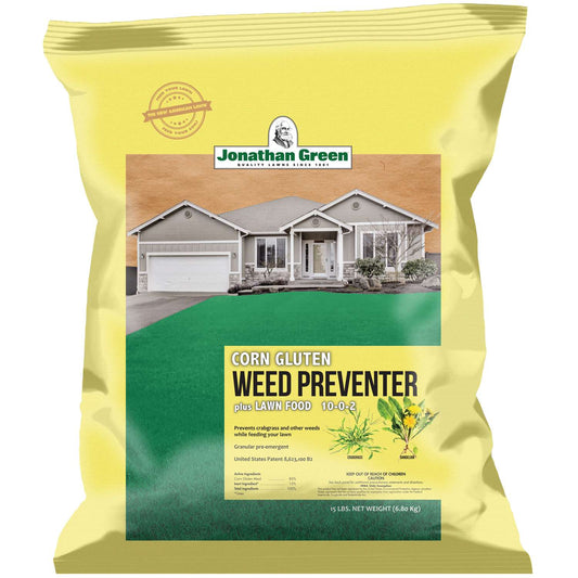  Jonathan Green Weed Preventer Lawn Fertilizer For All Grasses 5000 Sq Ft