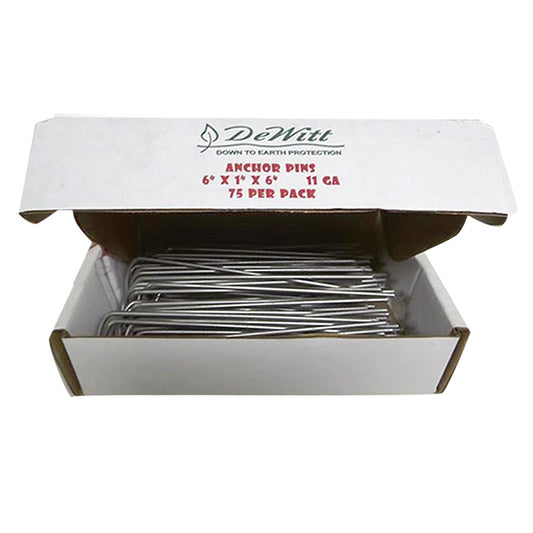  DeWitt 1 In. W X 6 In. L Steel Anchor Pin 75 Pk