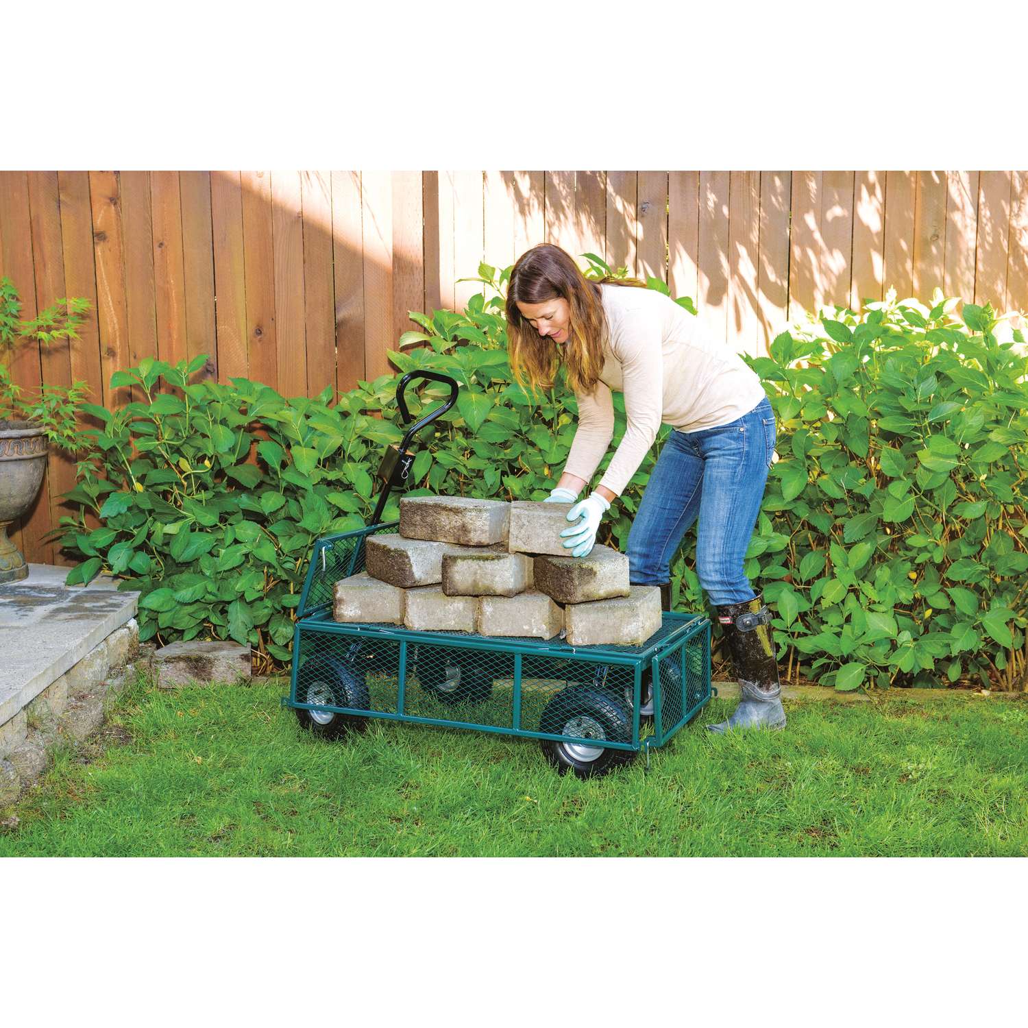  Garden Star Steel Garden Cart 700 Lb. Cap.