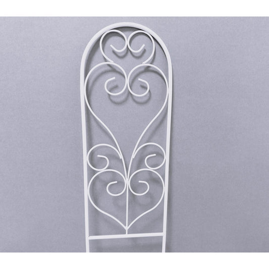  Living Accents 24 In. H White Steel Trellis