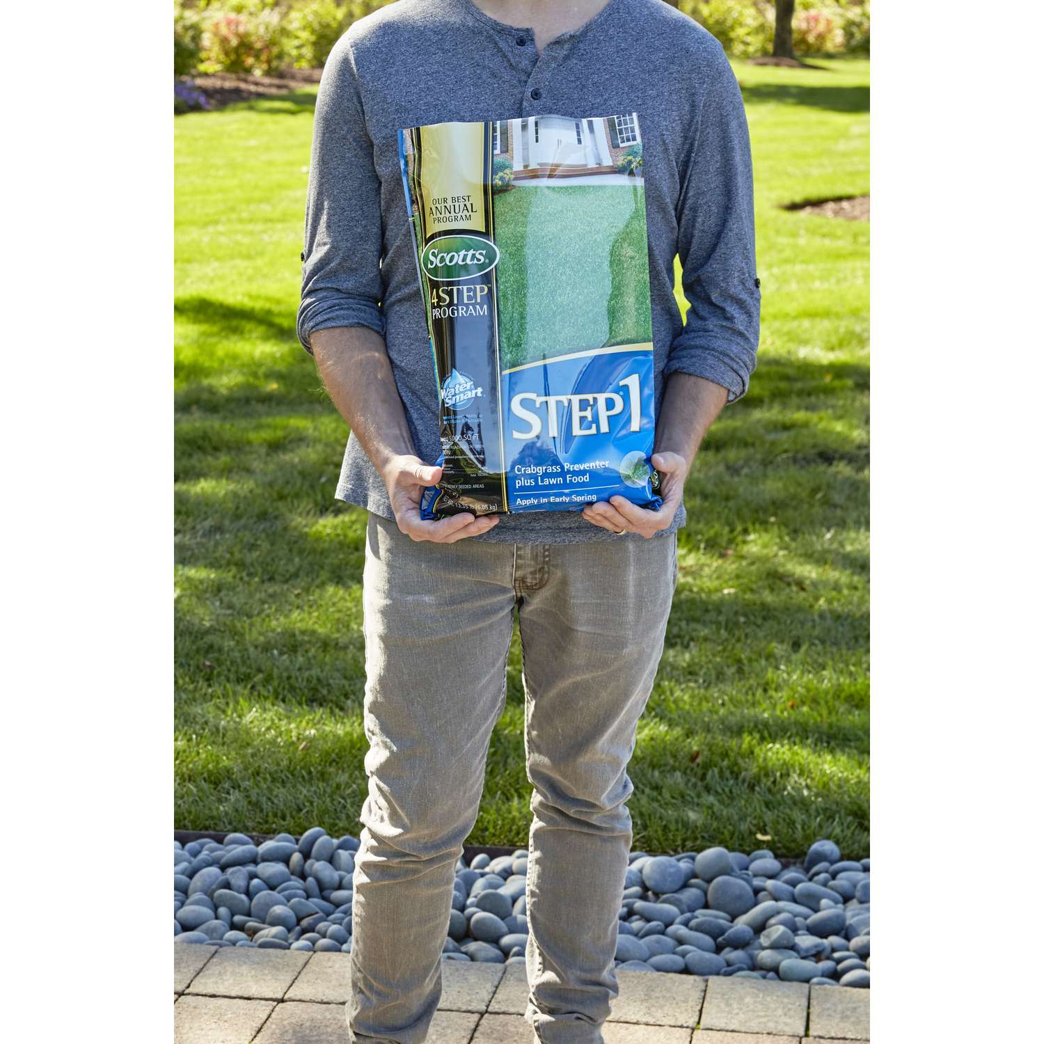  Scotts 4 Step Annual Program Lawn Fertilizer For All Grasses 15000 Sq Ft