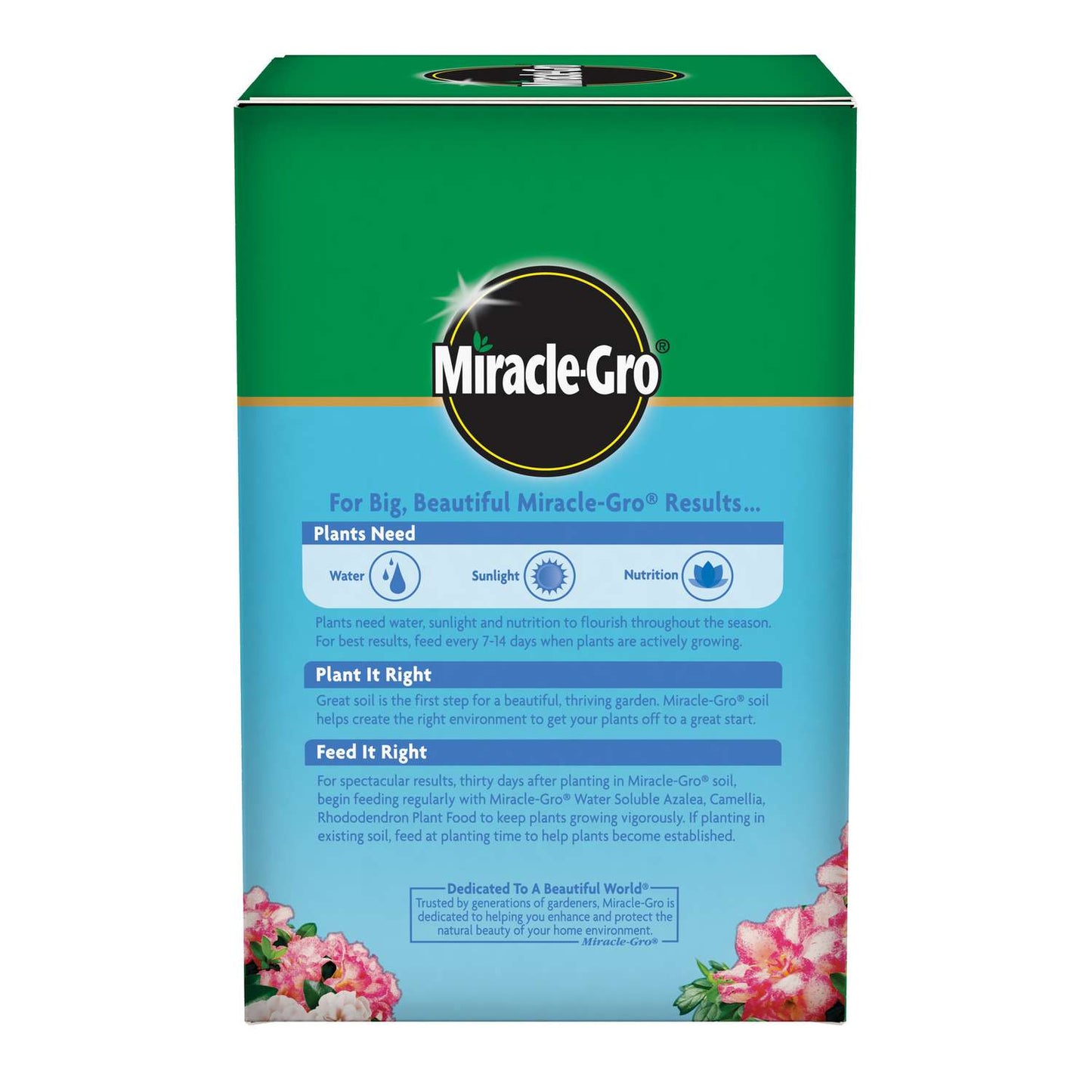  Miracle-Gro Powder Azalea, Camellia, Rhododendron Plant Food 1.5 Lb