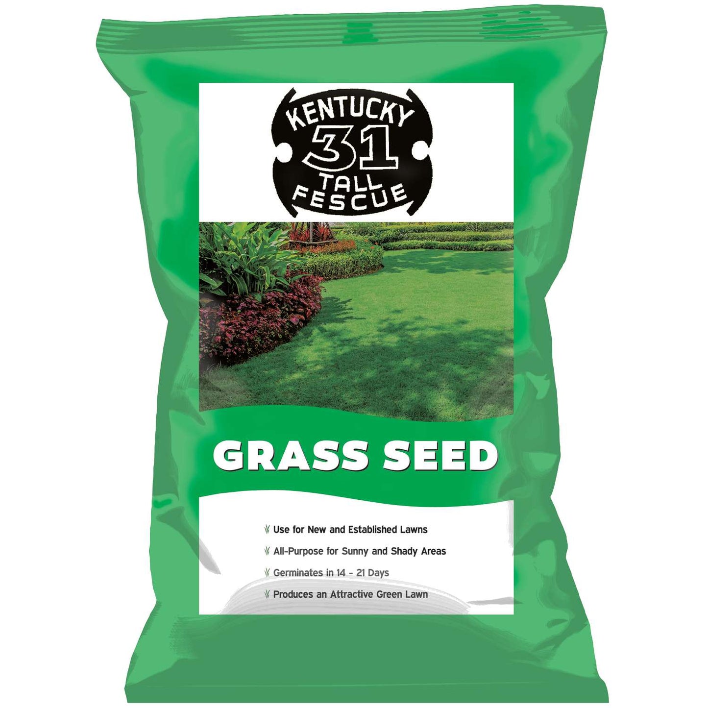  Jonathan Green Kentucky 31 Tall Fescue Grass Sun Or Shade Grass Seed 25 Lb