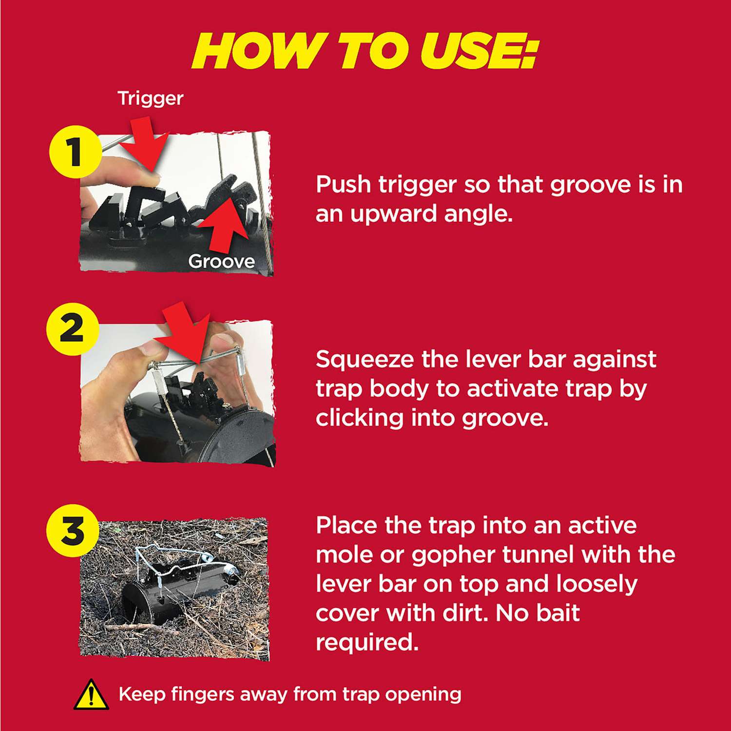  Amdro Medium Trap For Moles And Gophers 2 Pk