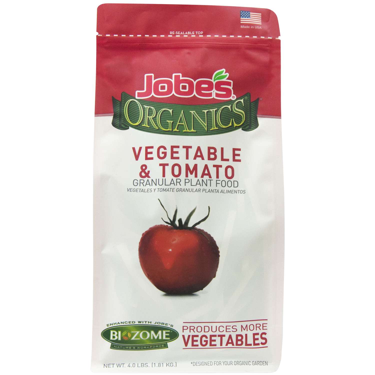  Jobe's Biozome Organic Granules Plant Food 4 Lb