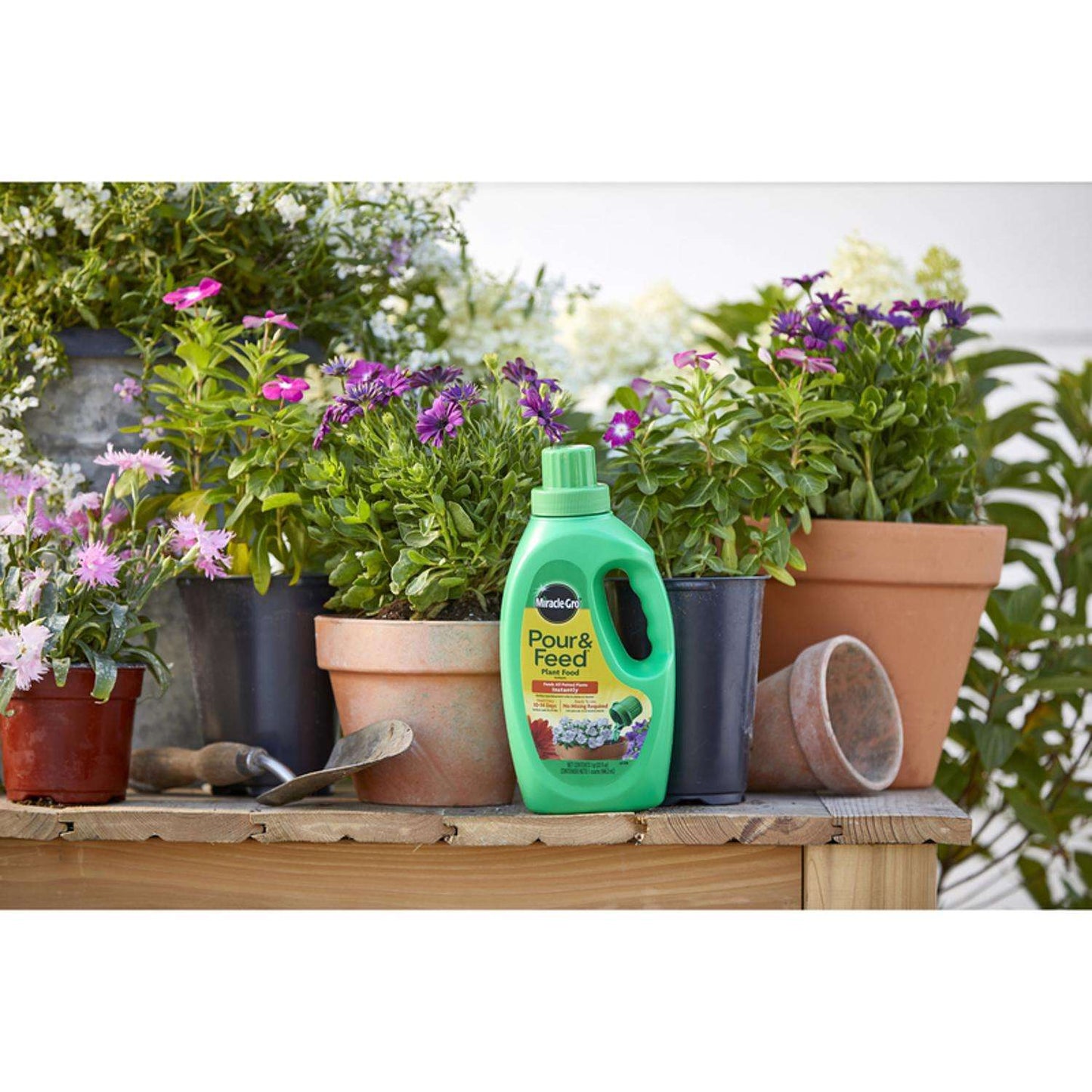  Miracle-Gro Pour & Feed Liquid Plant Food 32 Oz