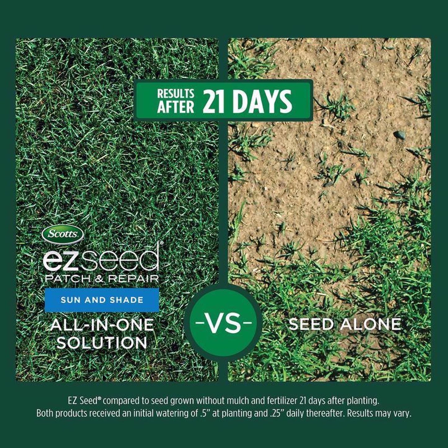  Scotts EZ Seed Mixed Sun Or Shade Grass Spot Repair Mix 10 Lb