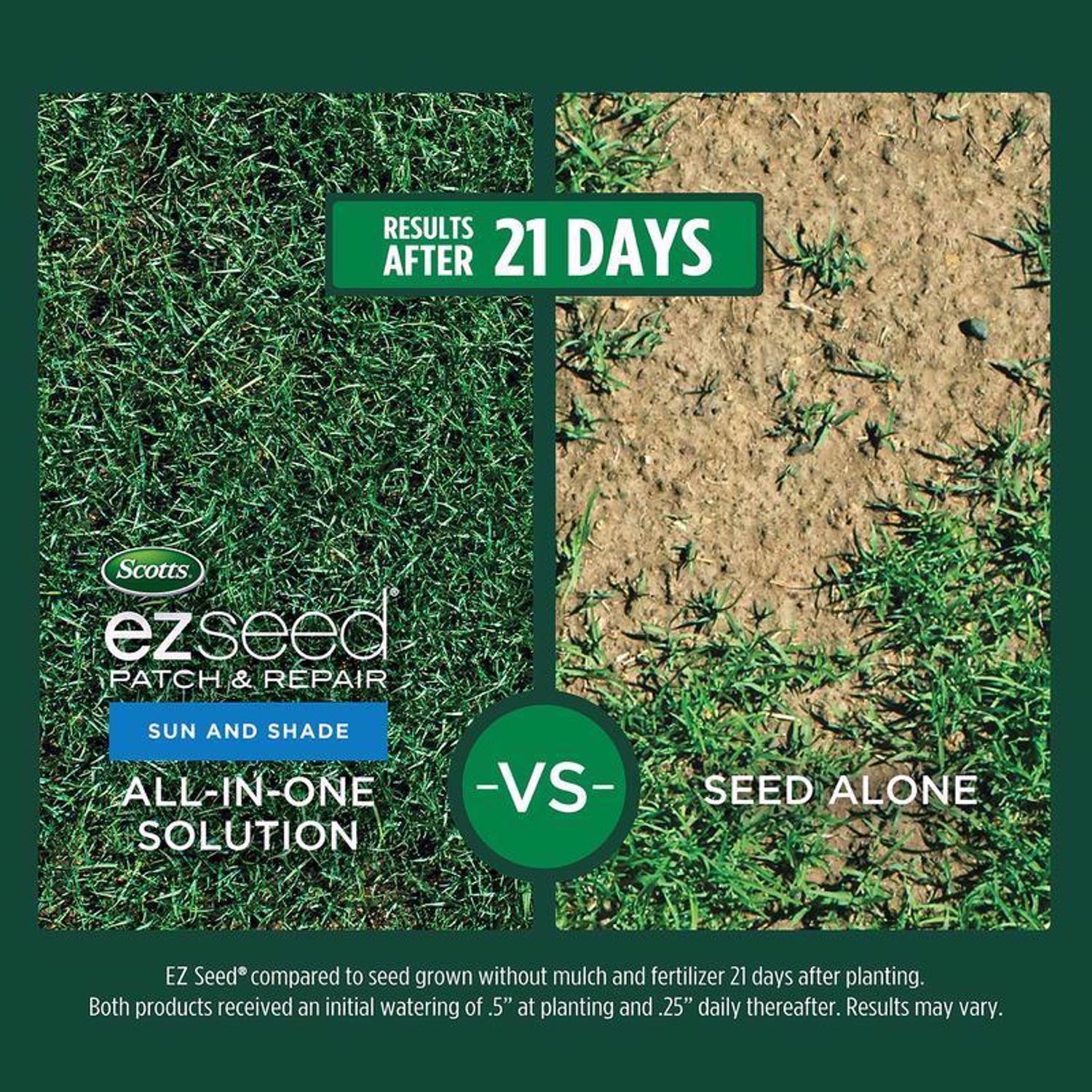  Scotts EZ Seed Mixed Sun Or Shade Grass Spot Repair Mix 10 Lb