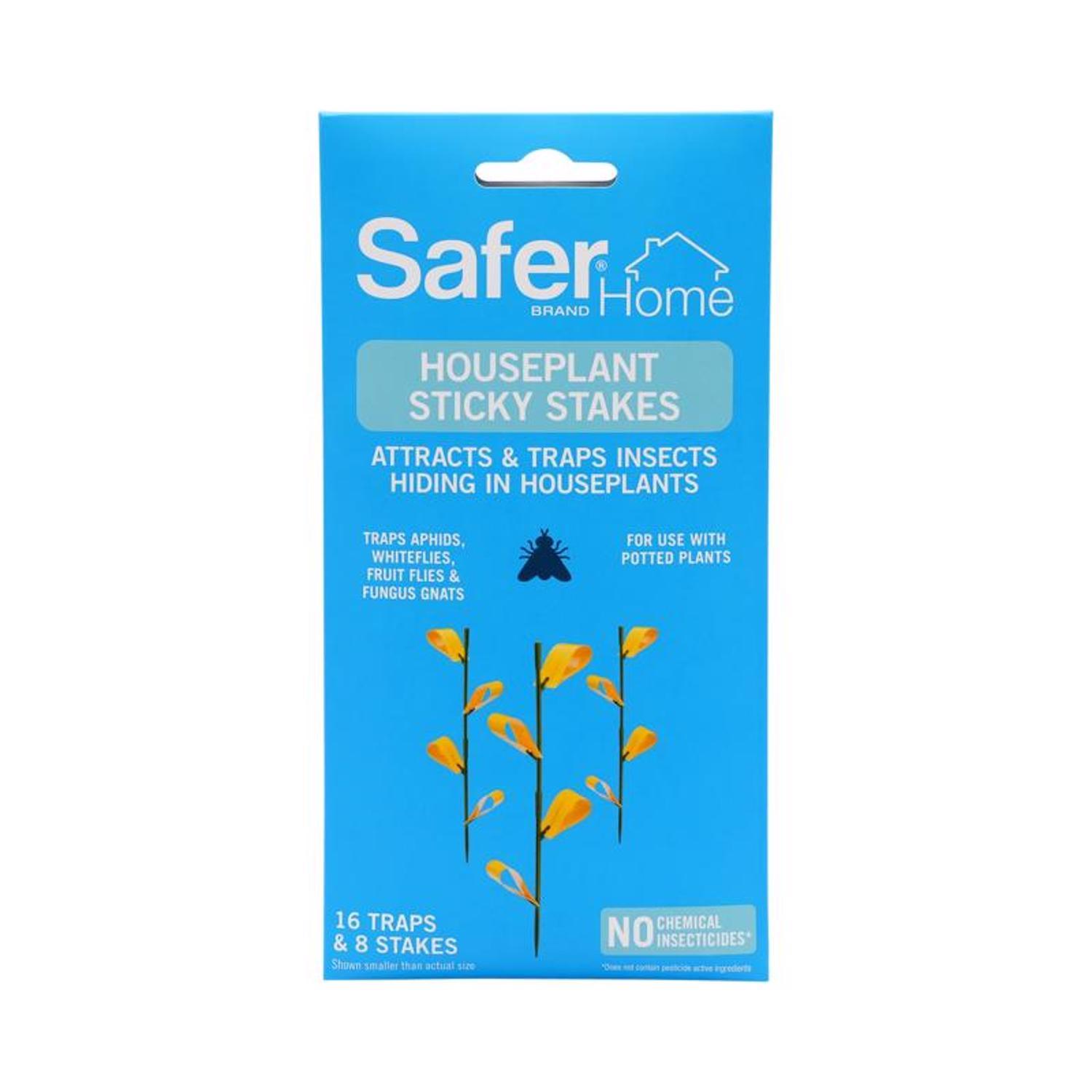  Safer Brand Houseplant Sticky Stakes 1 Pk