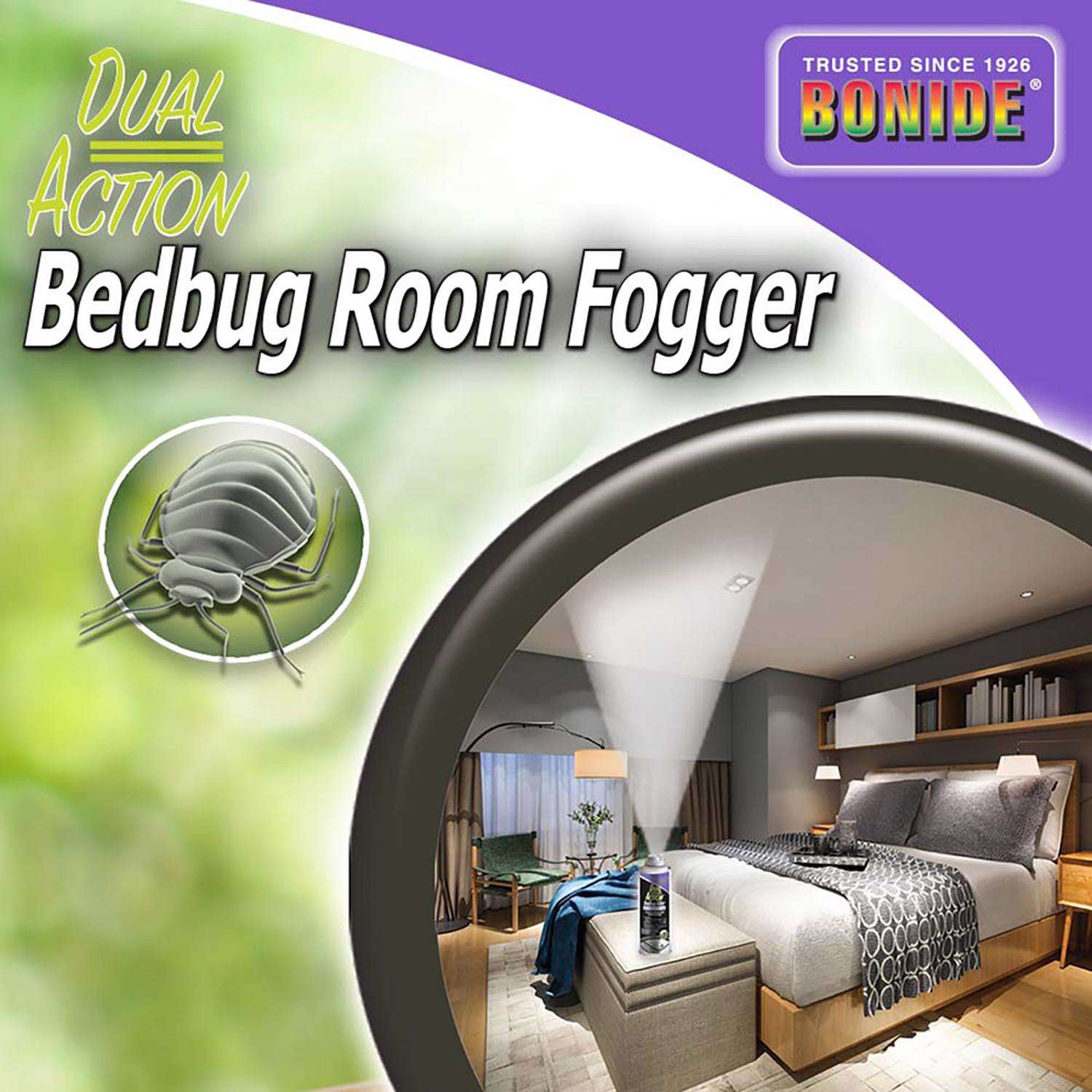 Bonide Dual Action Bed Bug And Flea Fogger Aerosol 2 Oz