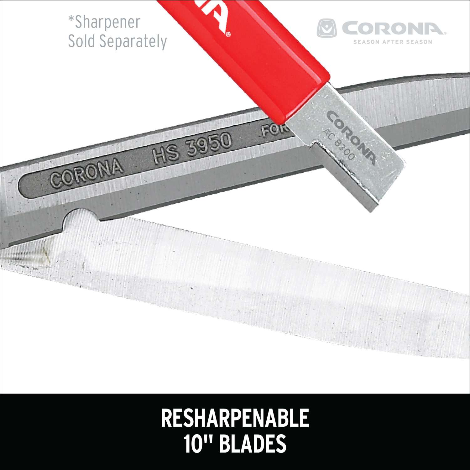  Corona HS 3950 37 In. High Carbon Steel Bypass Hedge Shears