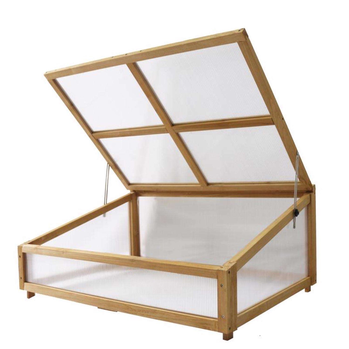  VegTrug Cold Frame Natural 18 In. H X 41 In. W Raised Bed Greenhouse