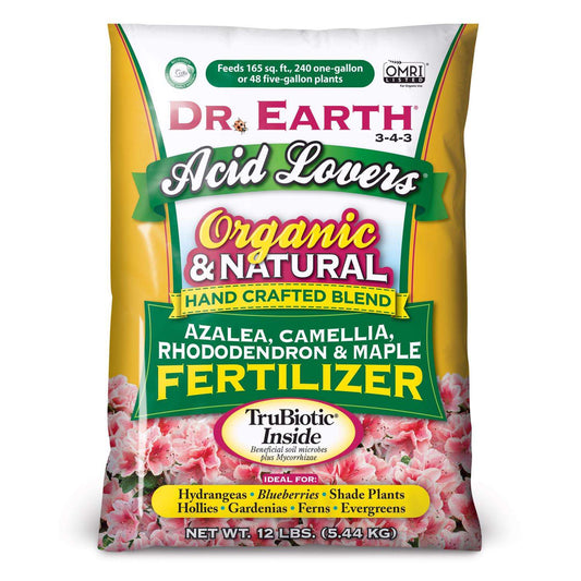  Dr. Earth Acid Lovers Organic Granules Plant Food 12 Lb