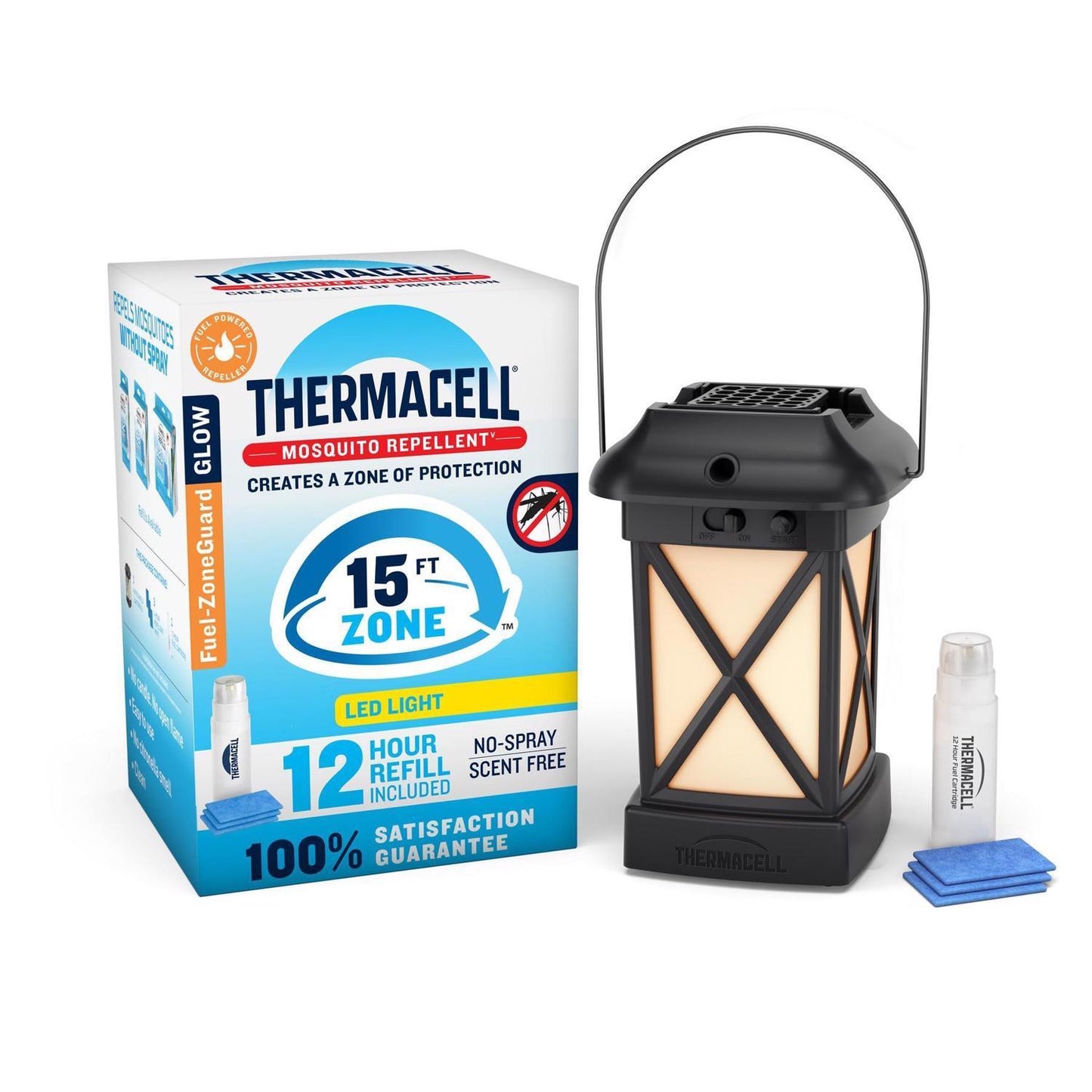  Thermacell Patio Lantern Insect Repellent Lantern Device For Mosquitoes/Other Flying Insects 1.7 Oz