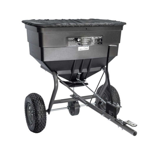  Agri-Fab 12 Ft. W Tow Behind Spreader For Fertilizer/Grass Seed/Ice Melt 185 Lb