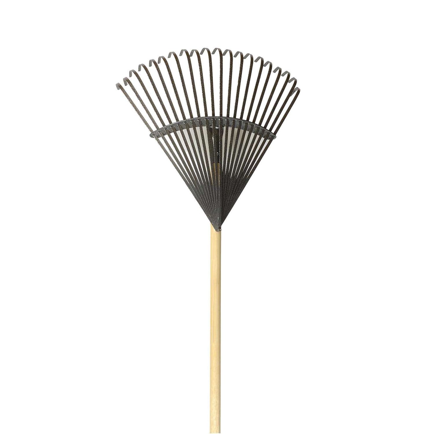 Yard Butler 62 In. 20 Tine Steel Fan Rake Wood Handle