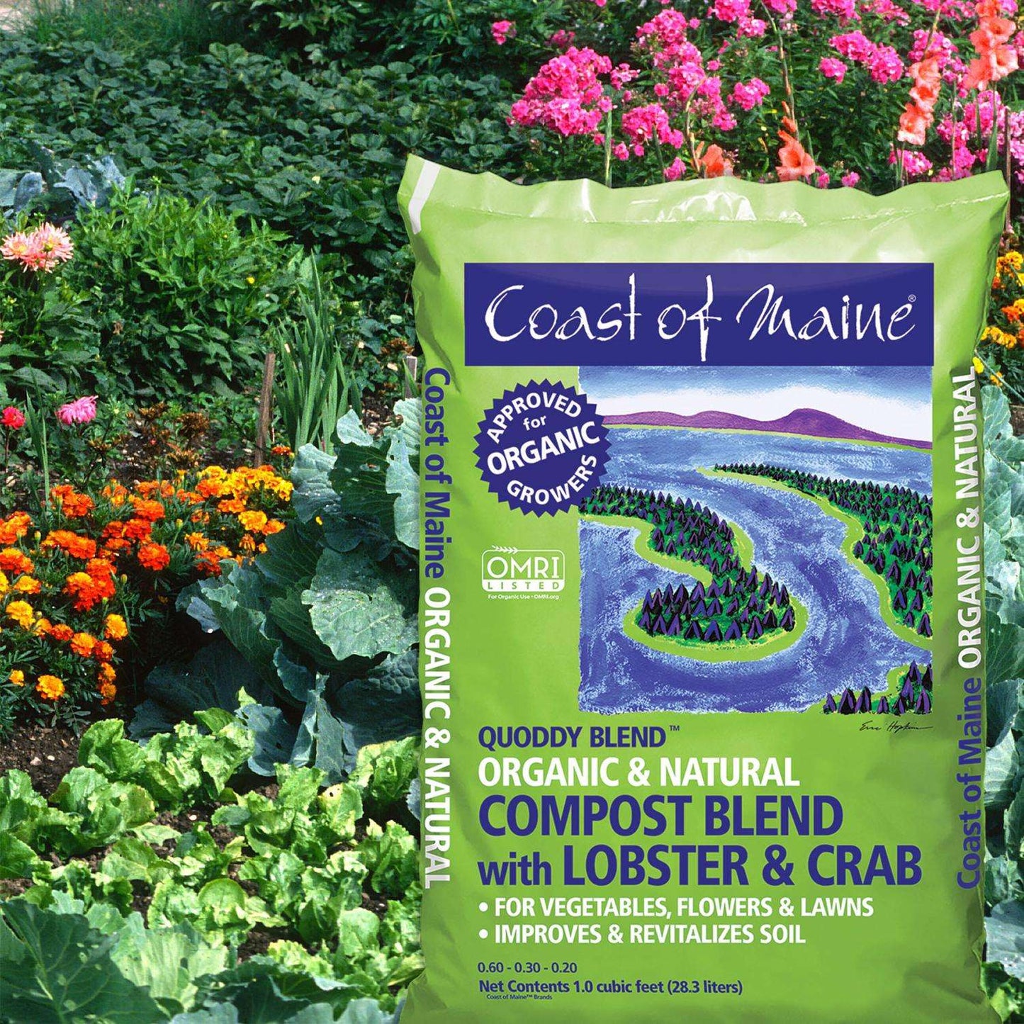  Coast Of Maine Quoddy Blend Organic Soil Conditioner 1 Cu Ft