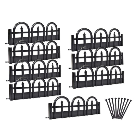  EasyFlex 10 Ft. L Plastic Black Landscape Edging Kit