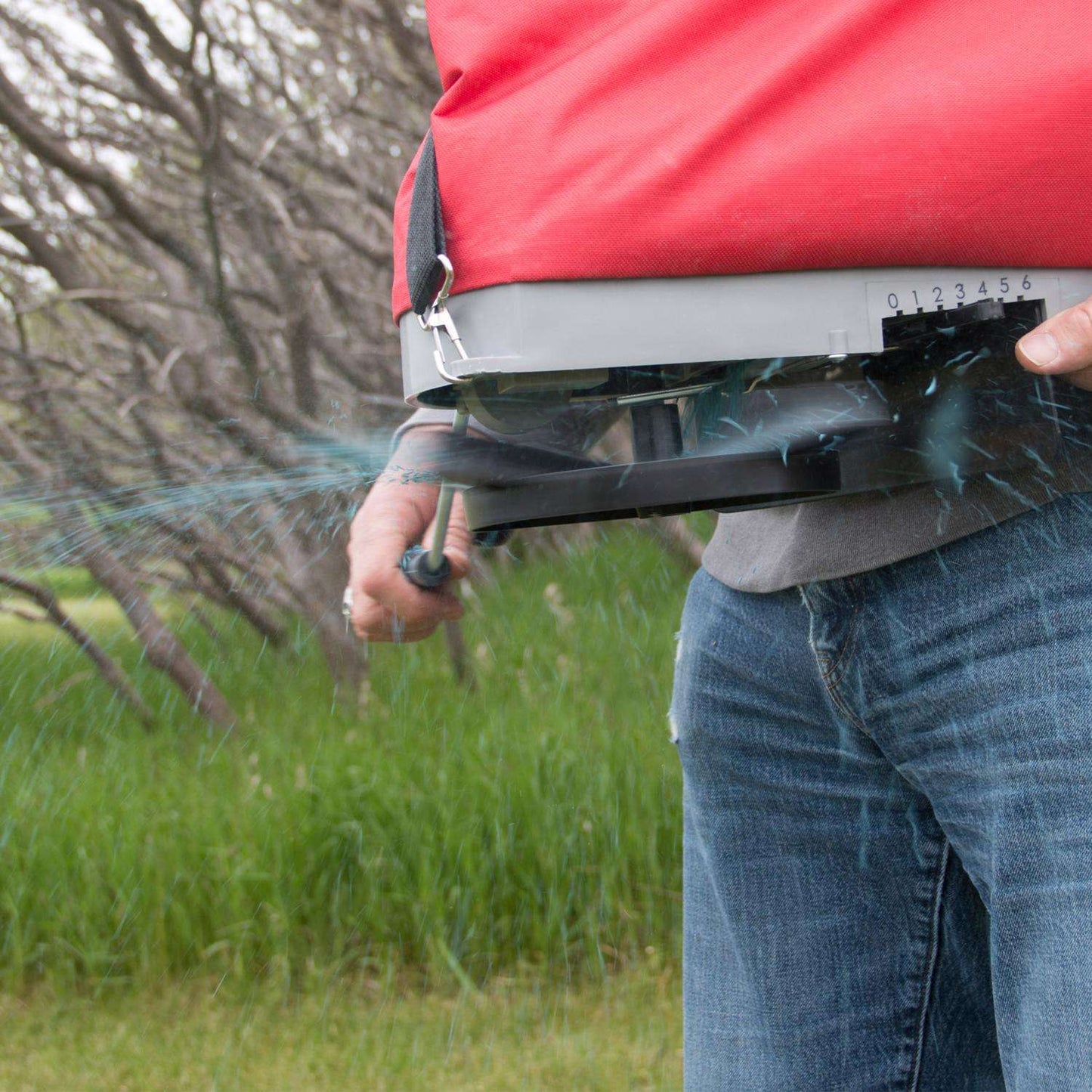  Chapin Professional SureSpread 36 In. W Chest Mount Lawn Spreader For Fertilizer/Seed 25 Lb